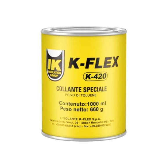 Клей K-FLEX 1.0 lt k 420 850CLK4201000 Клей K-FLEX 1.0 lt k 420 850CLK4201000
