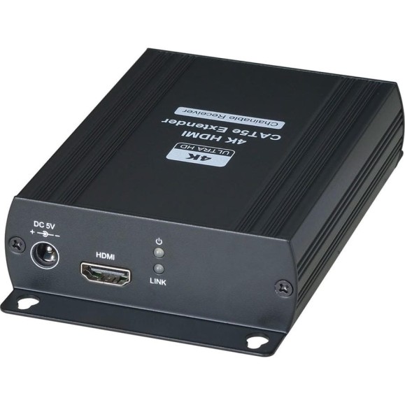Дополнительный приемник для комплекта HE03L-4K HDMI сигнала SC&T HE03LR-4K по одному кабелю витой пары на расстояние до 120 м (CAT5e), до 140 м (CAT6) sct1249 Дополнительный приемник для комплекта HE03L-4K HDMI сигнала SC&T HE03LR-4K по одному кабелю витой пары на расстояние до 120 м (CAT5e), до 140 м (CAT6) sct1249