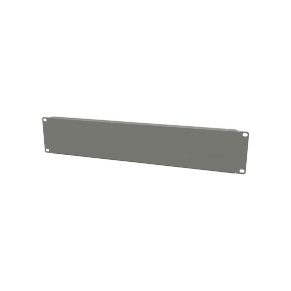 Фальш-панель Hyperline BPV-2-RAL7035 на 2U, цвет серый (RAL 7035) 239681