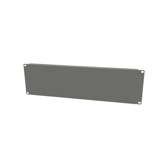 Фальш-панель Hyperline BPV-3-RAL7035 на 3U, цвет серый (RAL 7035) 374647