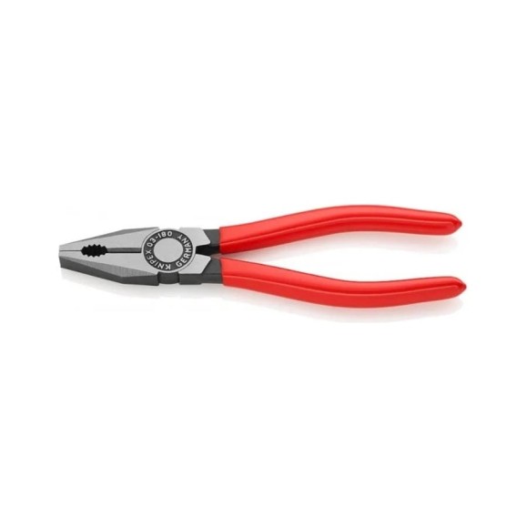 Комбинированные плоскогубцы Knipex 180 мм, обливные ручки KN-0301180EAN Комбинированные плоскогубцы Knipex 180 мм, обливные ручки KN-0301180EAN