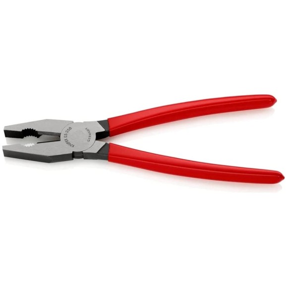 Комбинированные плоскогубцы Knipex 250 мм,обливные ручки KN-0301250EAN Комбинированные плоскогубцы Knipex 250 мм,обливные ручки KN-0301250EAN