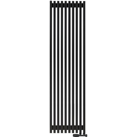 Вертикальный радиатор c нижним подключением, ARBIOLA Compact V 1800-63-10 VR, RAL 9005 матовый черный 254615 Вертикальный радиатор c нижним подключением, ARBIOLA Compact V 1800-63-10 VR, RAL 9005 матовый черный 254615