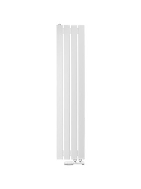 Вертикальный радиатор c нижним подключением, ARBIOLA Liner V 1200-36-04 VR, RAL 9016 матовый белый 255385