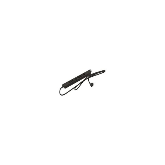 Блок розеток Hyperline SHE19-6SH-2EU для 19