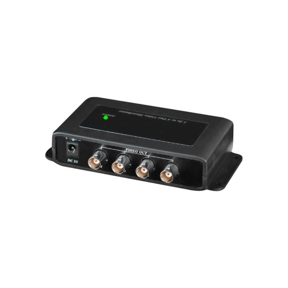 Усилитель-разветвитель видеосигнала HDCVI/HDTVI/AHD (1вх./4вых.) SC&T CD104HD sct0876