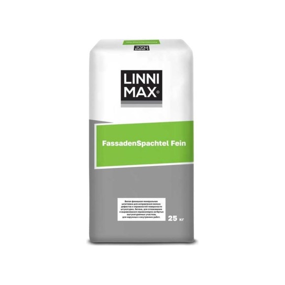 Шпатлевка LINNIMAX LX FassadenSpachtel Fein P weiss 25 кг 746200009 Шпатлевка LINNIMAX LX FassadenSpachtel Fein P weiss 25 кг 746200009
