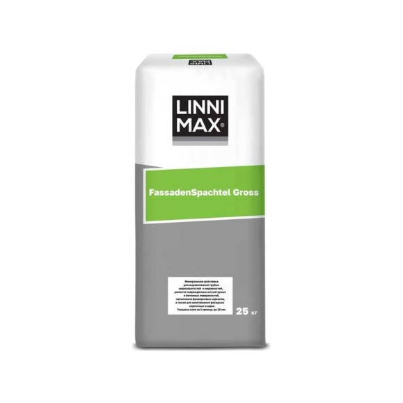 Шпатлевка LINNIMAX LX FassadenSpachtel Gross P weiss 25 кг 746200008 Шпатлевка LINNIMAX LX FassadenSpachtel Gross P weiss 25 кг 746200008
