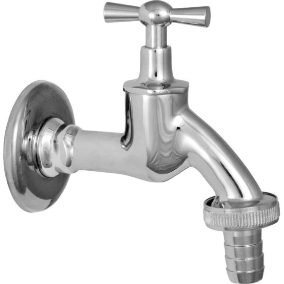 Кран водоразборный VIVALDO хром 1/2" штуцер/наружная резьба ШГ771534