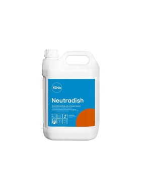 Концентрированное нейтральное жидкое моющее средство для посуды Klinin NEUTRADISH 5 л 21657