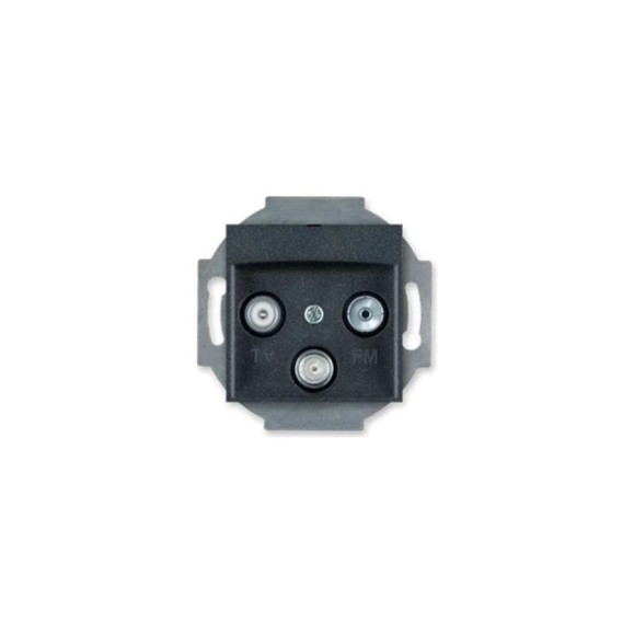 Розетка Aling-conel PRESTIGE TV/FM/SAT оконечная, механизм графитовая арт. 6012S.2 Розетка Aling-conel PRESTIGE TV/FM/SAT оконечная, механизм графитовая арт. 6012S.2