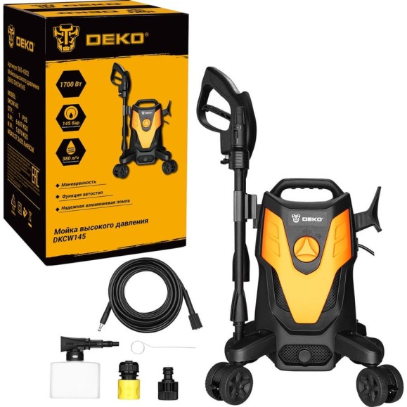 Мойка высокого давления DEKO DKCW145 065-4302 Мойка высокого давления DEKO DKCW145 065-4302