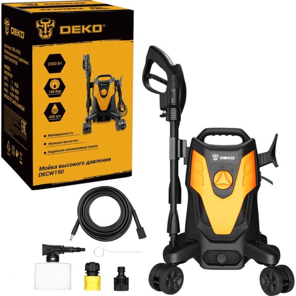 Мойка высокого давления DEKO DKCW190 065-4304 Мойка высокого давления DEKO DKCW190 065-4304