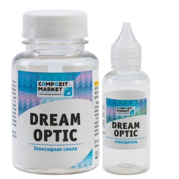 Модифицированная прозрачная эпоксидная смола Poly max Dream Optic 150 гр DO150