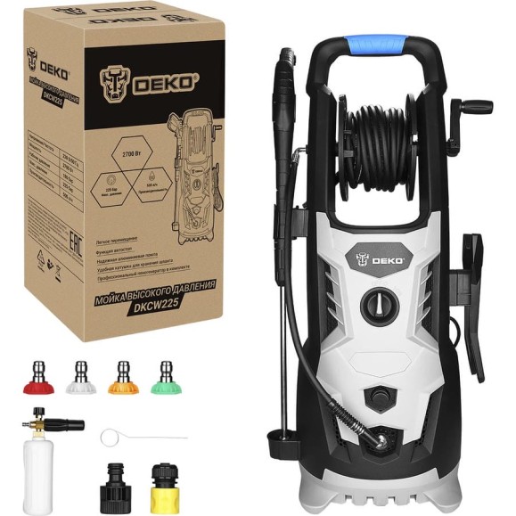 Мойка высокого давления DEKO DKCW225 065-4307 Мойка высокого давления DEKO DKCW225 065-4307