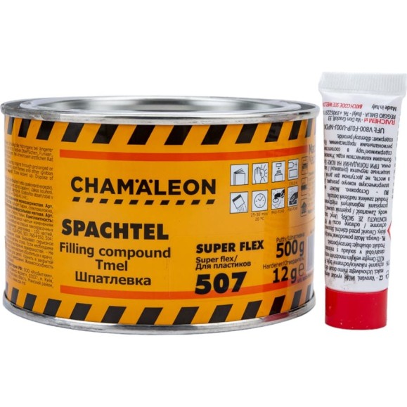 Шпатлевка для пластиков CHAMAELEON вкл.отвердитель 0,515кг 15074