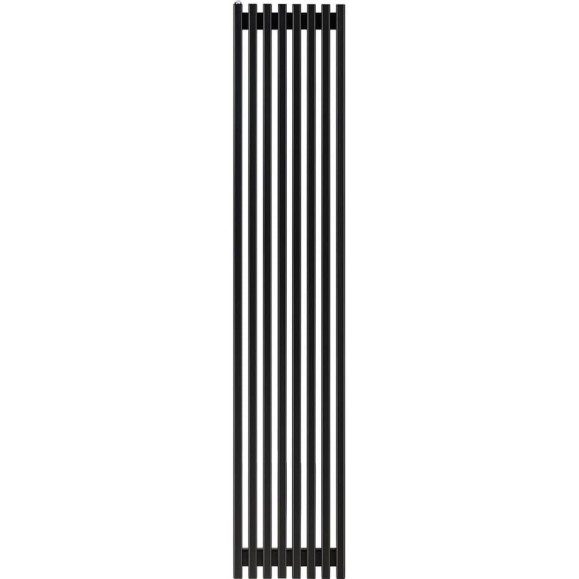 Вертикальный радиатор c боковым подключением, ARBIOLA Compact H 1800-63-08 HWN, RAL 9005 матовый черный 254603 Вертикальный радиатор c боковым подключением, ARBIOLA Compact H 1800-63-08 HWN, RAL 9005 матовый черный 254603