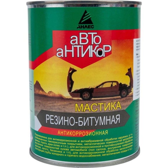 Резино-битумная мастика Анлес Автоантикор 1 л 70240 Резино-битумная мастика Анлес Автоантикор 1 л 70240