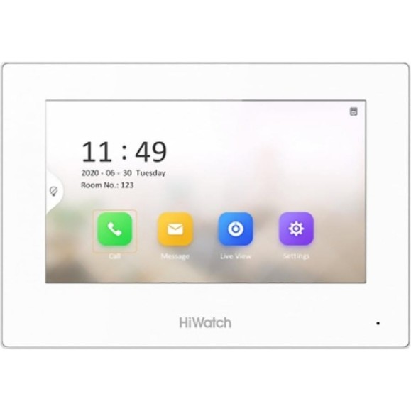 Гибридный ip видеодомофон с wi-fi HIWATCH Vdp-h3212w 7“ АД5079701 Гибридный ip видеодомофон с wi-fi HIWATCH Vdp-h3212w 7“ АД5079701