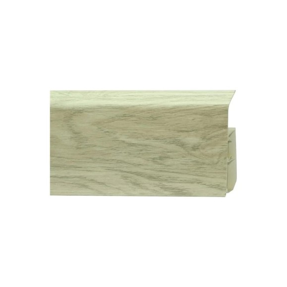 Напольный пластиковый плинтус Royce 80 мм (2200x80x20) Плинтус Royce 326 Дуб Рене
