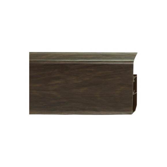 Напольный пластиковый плинтус Royce 80 мм (2200x80x20) Плинтус Royce 329 Дуб Гартвис