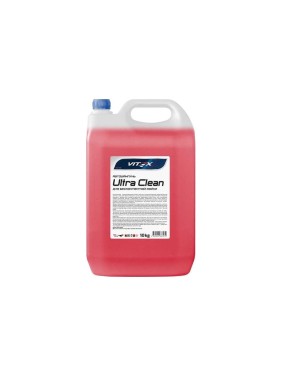 Автошампунь для бесконтактной мойки Ultra Clean красный, 10 кг VITEX v900505