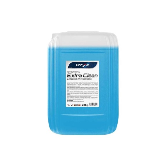 Автошампунь для бесконтактной мойки Extra Clean синий, 20 кг VITEX v901006