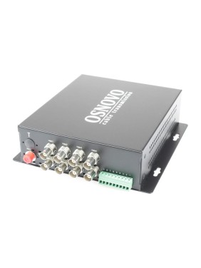 Оптический передатчик 8 каналов видео OSNOVO TA-H82-15F HDCVI/HDTVI/AHD/CVBS и 1 двунаправленного канала управления (RS485/полудуплекс) по одномодовому оптоволокну до 20км. sct1428 Оптический передатчик 8 каналов видео OSNOVO TA-H82-15F HDCVI/HDTVI/AHD/CVBS и 1 двунаправленного канала управления (RS485/полудуплекс) по одномодовому оптоволокну до 20км. sct1428