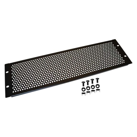 Вентиляционная фальш-панель LANMASTER 19" 3U, черная LAN-DC-VNP-3U