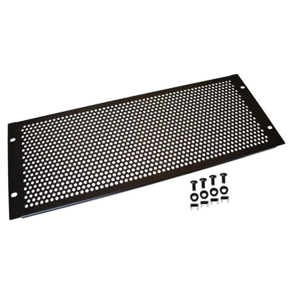 Вентиляционная фальш-панель LANMASTER 19" 4U, черная LAN-DC-VNP-4U