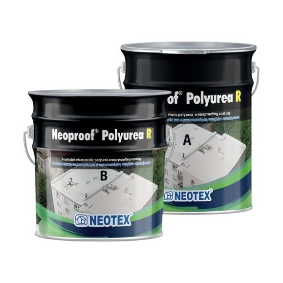 Покрытие гидроизоляционное полимочевинное NEOTEX NEOPROOF POLYUREA R A+В 19 кг (белая) Ral 9003 12820300 Покрытие гидроизоляционное полимочевинное NEOTEX NEOPROOF POLYUREA R A+В 19 кг (белая) Ral 9003 12820300