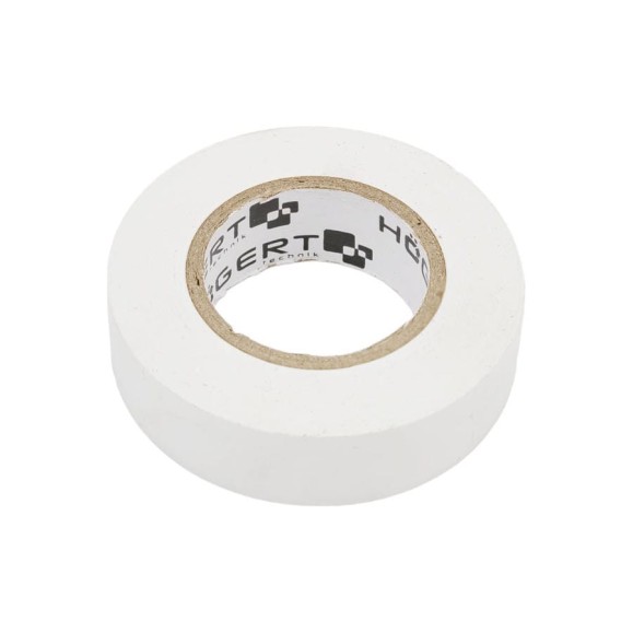 Изоляционная лента Hogert Technik 0,13x19 мм, 20 м, белая HT1P285 Изоляционная лента Hogert Technik 0,13x19 мм, 20 м, белая HT1P285