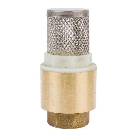 Обратный клапан Гроссис латунный, донный 1/2" HYDRO-S 0470060 Обратный клапан Гроссис латунный, донный 1/2" HYDRO-S 0470060