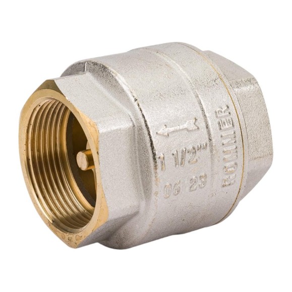 Клапан обратный ROMMER пружинный муфтовый 1 1/2 RVC-0001-000040 RG0091NNGUDB36