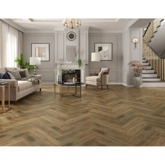 Кварц-виниловый ламинат TULESNA (spc) art parquet divino ёлка 1,95 м2 1005-8A-R