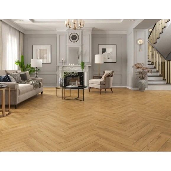 Кварц-виниловый ламинат TULESNA (spc) art parquet tesoro ёлка 1,95 м2 1005-1
