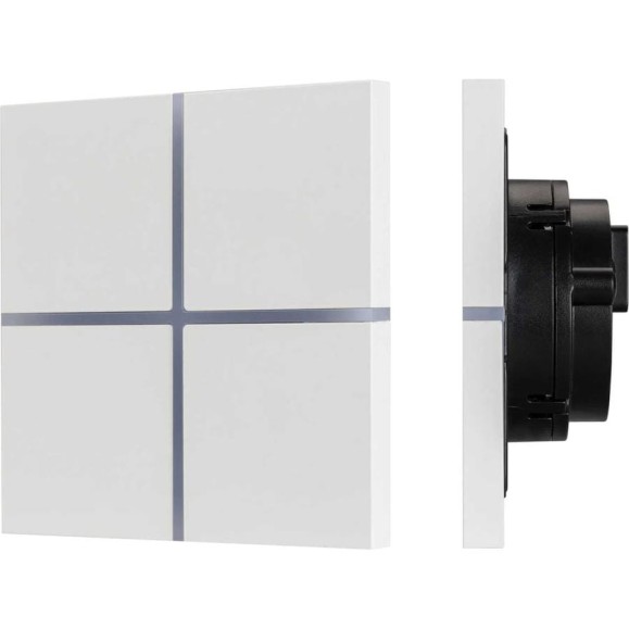Сенсорная панель INTELLIGENT ARLIGHT KNX-304-13-IN White IARL, IP20, металл 038310