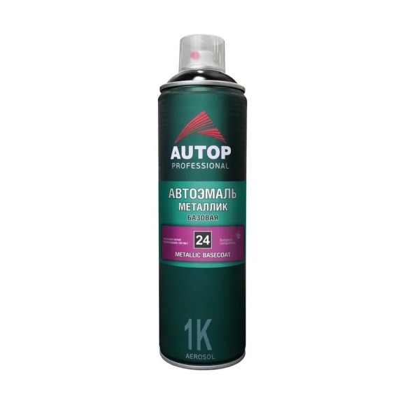 Акриловая автоэмаль AUTOP Professional №24 металлик, 630 Кварц, аэрозоль 650 мл ATP-A07837 Акриловая автоэмаль AUTOP Professional №24 металлик, 630 Кварц, аэрозоль 650 мл ATP-A07837