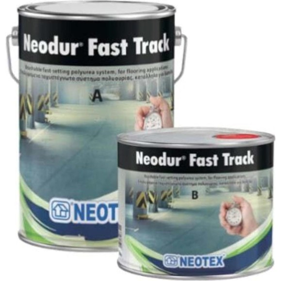Двухкомпонентное покрытие для пола из полимочевины NEOTEX NEODUR FAST TRACK A+В 5кг светло-серый RAL 7035 12930300 Двухкомпонентное покрытие для пола из полимочевины NEOTEX NEODUR FAST TRACK A+В 5кг светло-серый RAL 7035 12930300