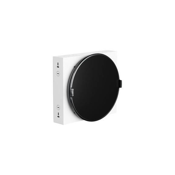 Корпус EKF ArtShell Round встраиваемый силовой круглый 16 модулей, чёрная дверь из закаленного стекла artshell-r-16p-cb Корпус EKF ArtShell Round встраиваемый силовой круглый 16 модулей, чёрная дверь из закаленного стекла artshell-r-16p-cb