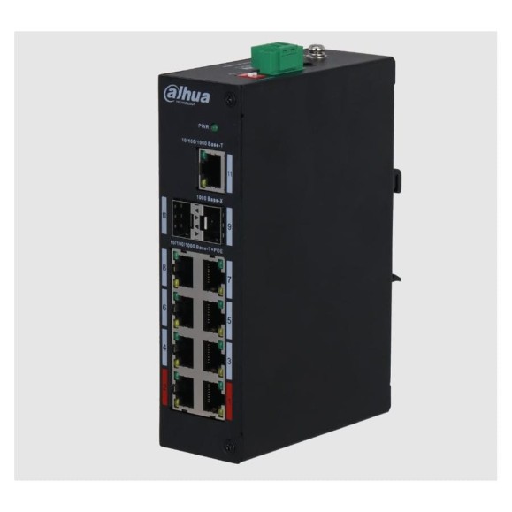 Коммутатор poe DAHUA DH-PFS3211-8GT-120