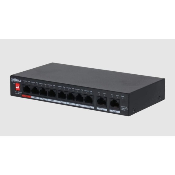 Коммутатор poe DAHUA DH-PFS3010-8GT-96 Коммутатор poe DAHUA DH-PFS3010-8GT-96