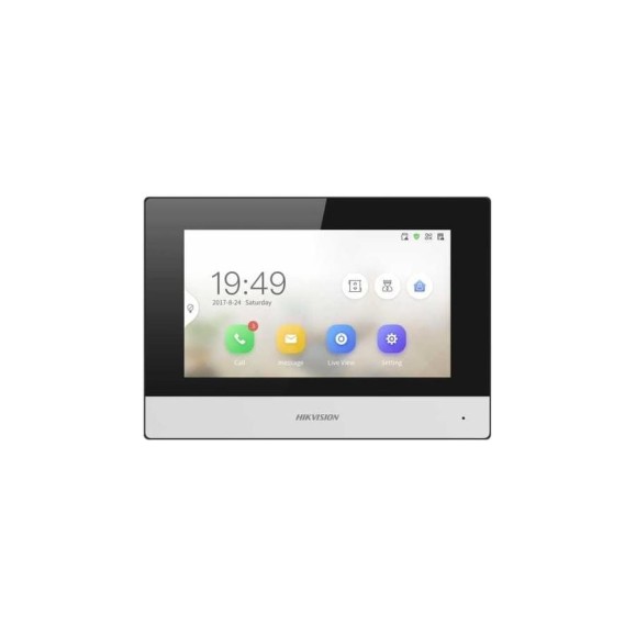 Гибридный ip видеодомофон Hikvision Ds-kh6320-wtde1 7“ wi-fi АД5079066 Гибридный ip видеодомофон Hikvision Ds-kh6320-wtde1 7“ wi-fi АД5079066