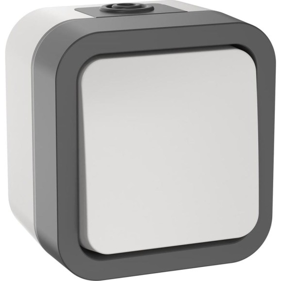 Переключатель одноклавишный IEK Tors 10а ip55 ts201 белый TS-V10-0-10-55-K41