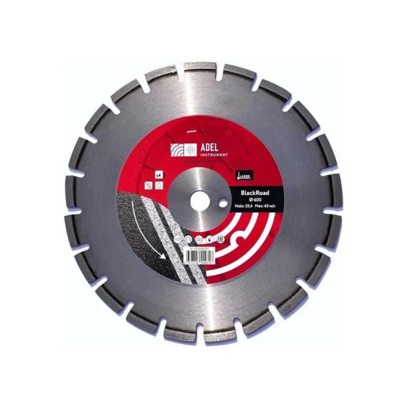 Диск алмазный BlackRoad 600x3.6x25.4 мм Adel Instrument AI-1303060101