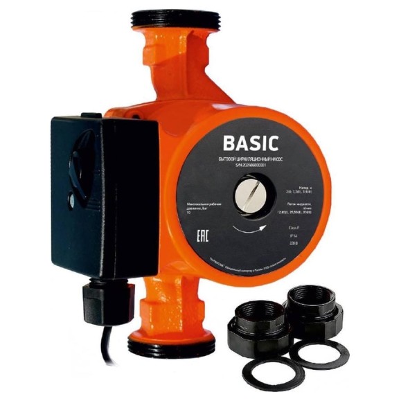 Циркуляционный насос PROFLINE basic 32/6 -180 (гайки, кабель) УТ-00047615 Циркуляционный насос PROFLINE basic 32/6 -180 (гайки, кабель) УТ-00047615
