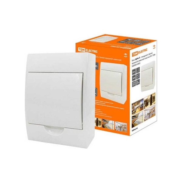 Бокс навесной TDM ELECTRIC ЩРН-П-3 модуля (б) пластик IP40 SQ0903-0008