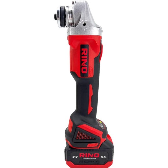 Углошлифовальная машина аккумуляторная RINO диск D 125, АКБ 3Ач GR1-2