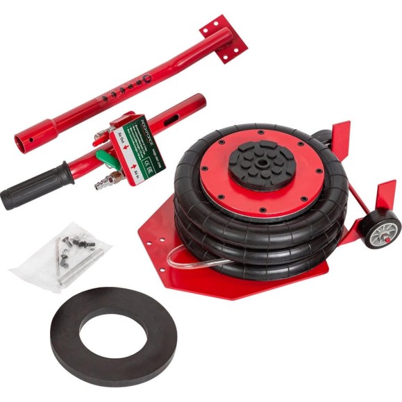 Подкатной пневматический домкрат ROCKFORCE 3 т RF-YHQD-3WT-270B(47102) Подкатной пневматический домкрат ROCKFORCE 3 т RF-YHQD-3WT-270B(47102)