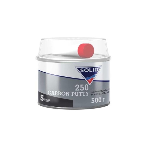 Наполнительная шпатлевка Solid 250 CARBON PUTTY 500 гр, усиленная углеволокном 243.0500